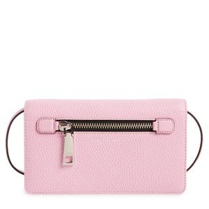 Gotham Leather Crossbody Wallet